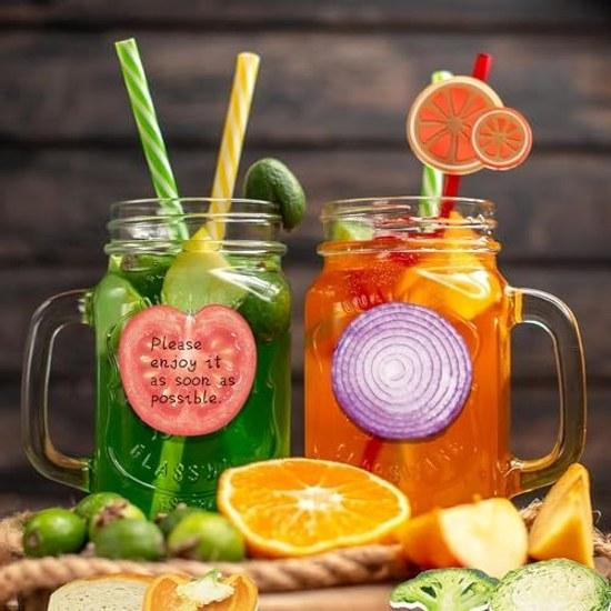 12 Packs Vegetable-patterned Sticky Notes 240 Sheets Anime Character Students Home Office Use Consumables Gift Labels Roommates.