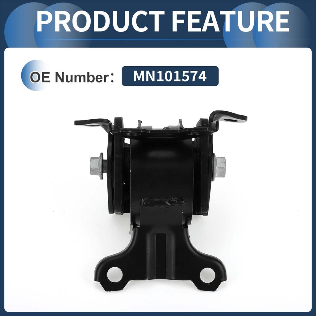 INFINAUTO Engine Motor Mount for Mitsubishi Outlander 2008-2017 Black 1pcs
