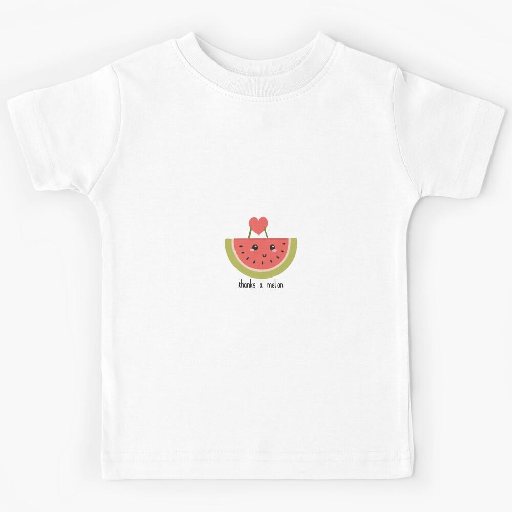 Thanks a melon! Watermelon Fruity Pun Kids T-Shirt 160