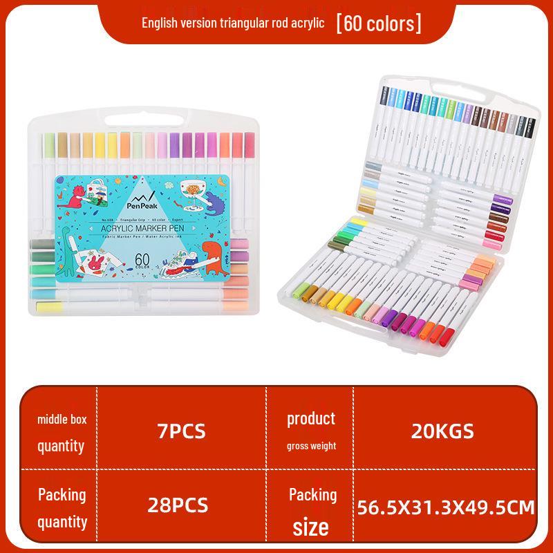 Acrylic Marker for Kids: Opaque, Waterproof, Layerable, and Washable Graffiti Pen