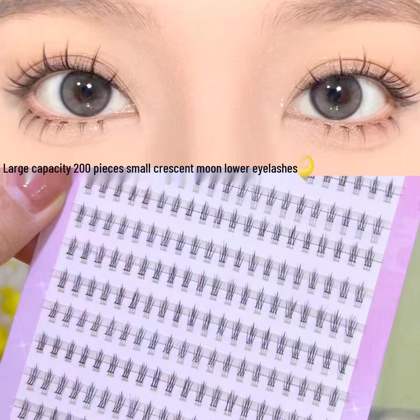 

Mengjie Shangpin Soft Cluster Natural Lower Eyelashes