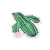 6pcs Beautiful Embroidered Prickly Pear Patches Prickly Pear Shape Sew On Patches  Bags