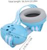 Adjustable Kids Noise Cancelling Headphones, Soft Comfortable Ear Muffs for Babies Toddlers, Hearing Protection for Sleeping & Travel, Sky Blue