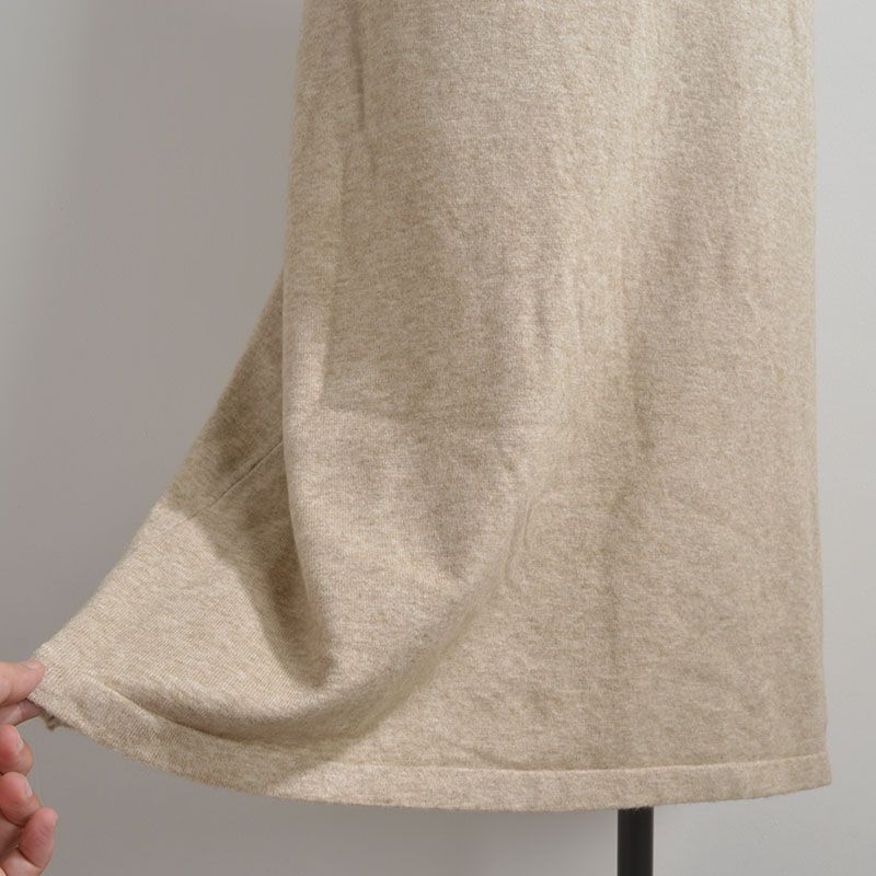 Pure Desire Style Sexy Half Turtleneck Sleeveless Knitting Dress Women's Autumn New Arrival Silm Slim Looking Sheath Fashion Long Skirt