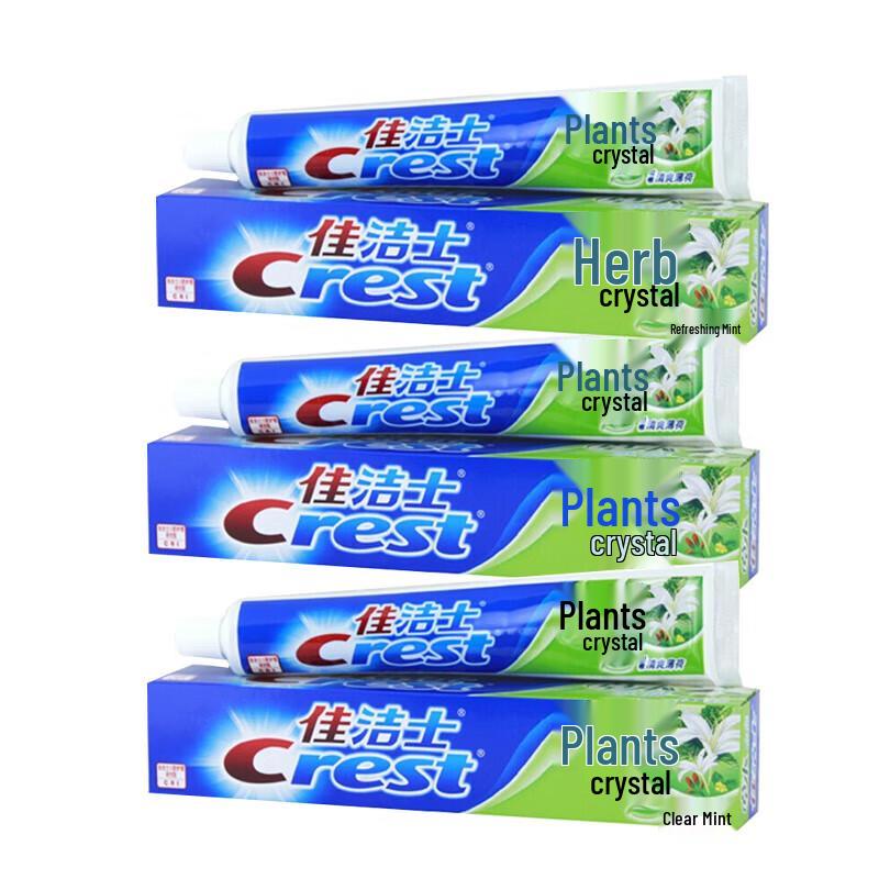 

Crest Refreshing Mint Herbal Crystal Toothpaste