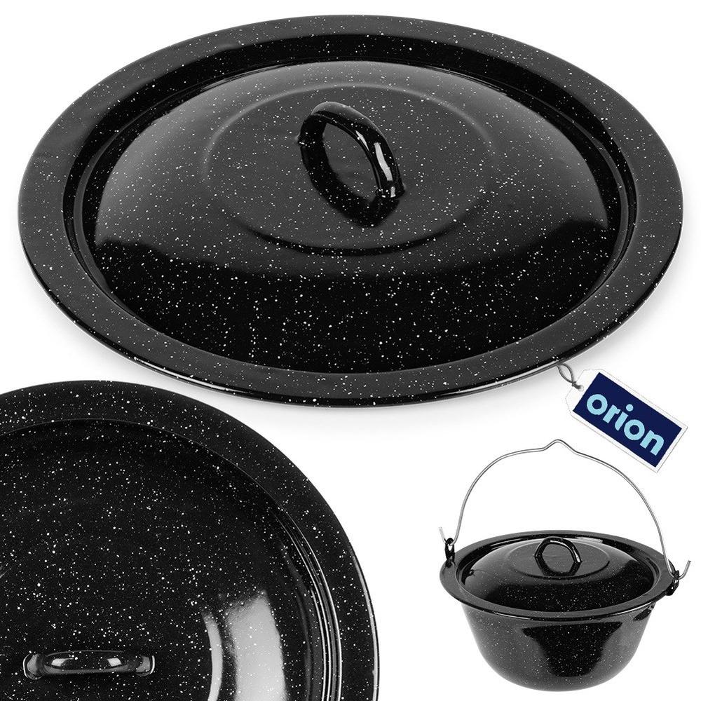 Enameled cauldron lid 7.5 l, 34 cm