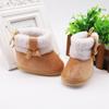 Winter Baby Junge Mädchen Baumwolle Schnee Stiefel Mit Fliege Mid-tube Stiefel Infant Anti-rutsch Kleinkind Schuhe