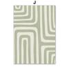 Canvas Painting Palm Leaves Green Plants Deer Abstract Nordic Posters And Prints Wall Art Pictures For Living Room Home Decor