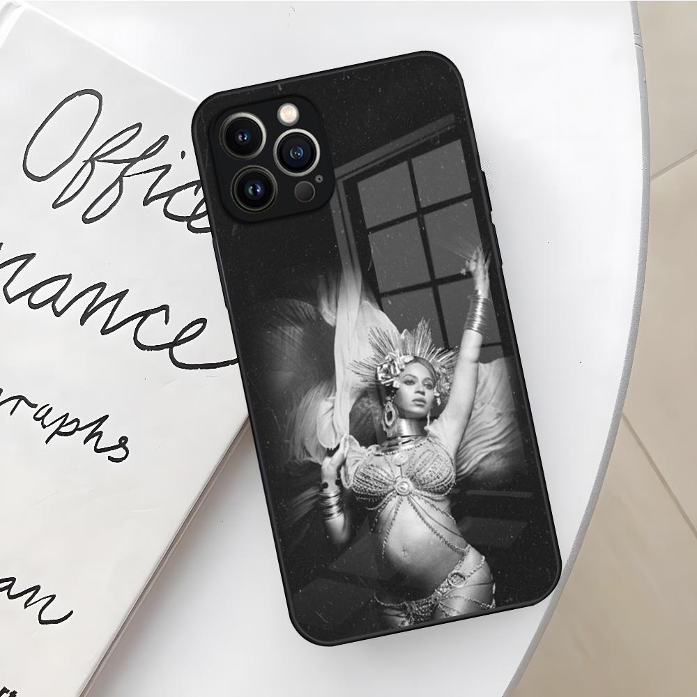 Singer Beyonce Phone Case for Iphone 17 16 Air 15 14 12 11 13 Pro Max Mini X Xr Xs Se Puls glass Cover