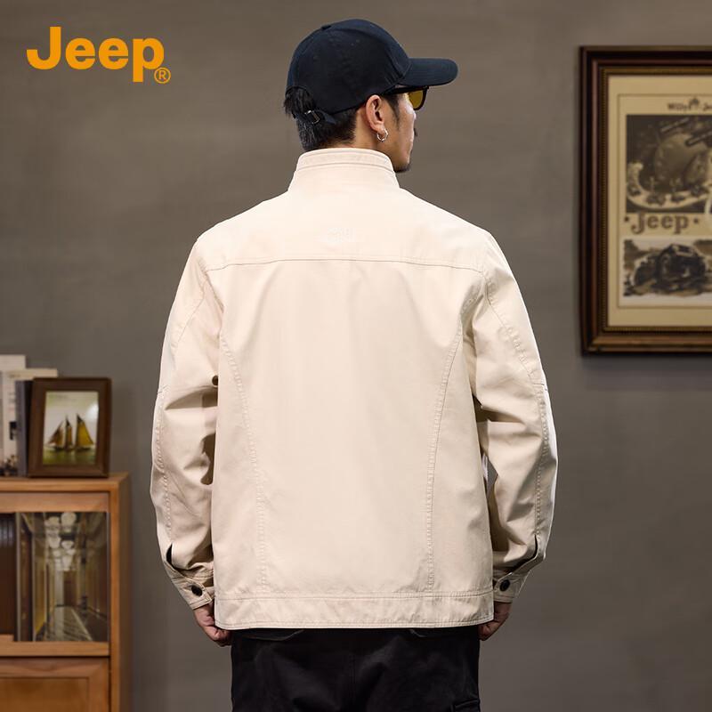 Jeep Men's 2025 Fall/Winter Reversible Stand-Collar Jacket