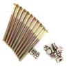 10Pcs 40-100mm M6 Furniture Bolts  for Bed Frame Chair Cabinet Furniture Assembly