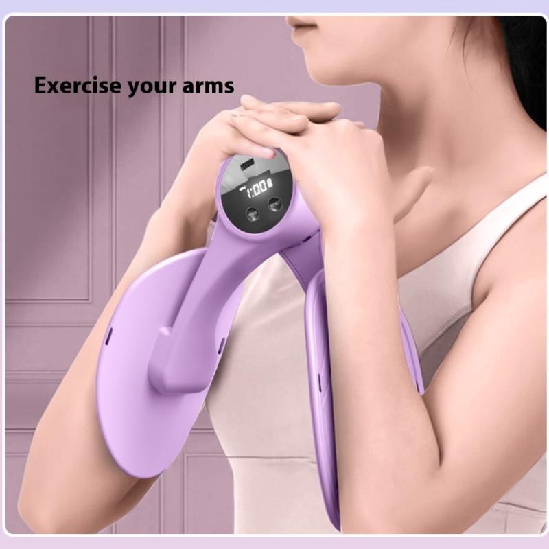 Antrenor pentru Mușchii Pelvieni cu Contor Thigh Master Dispozitiv Ajustabil pentru Exerciții pentru Picioare Pentru Recuperare Postpartum Antrenament Picioare Fese