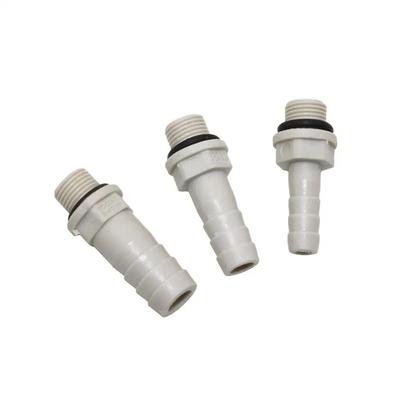 1Pcs 1/4" 1/8" BSP Male Thread Plastic Hose Fitting 6/8/10/12mm Garden Irrigation Accessory Connector Joint POM Pagoda