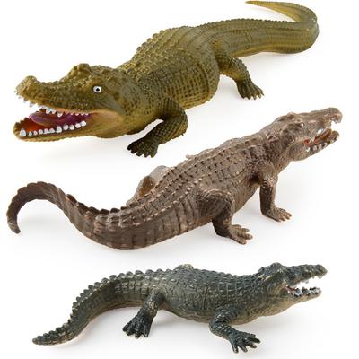 Simulated Wildlife World Crocodile Animal Hollow Soft Rubber Ornament Bb Is Called Early Education Educational Toys