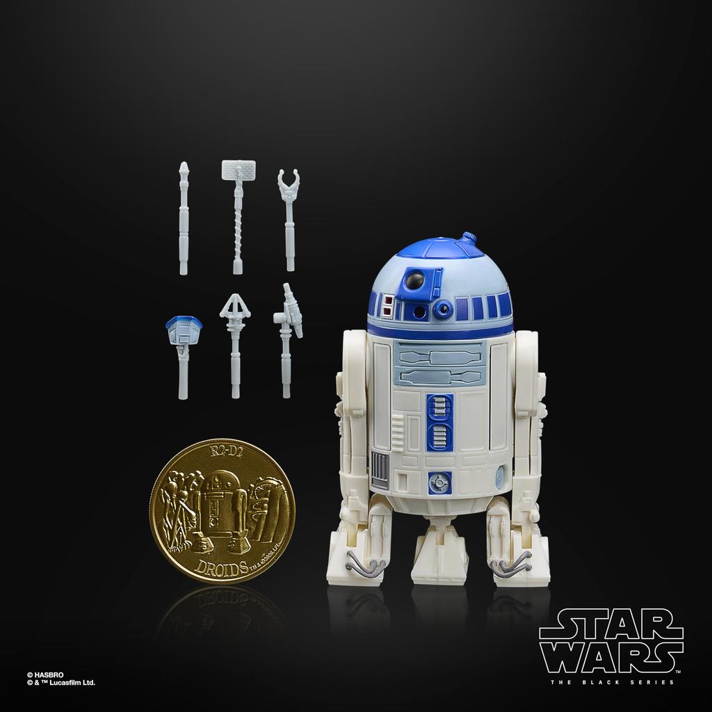 Hasbro STAR WARS Black Series R2-D2 15cm Action Figure G3225 for the Star Wars: Droid Adventures Premium Collection (Authentic)