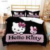 Hellokitty Cartoon Anime All Season Duvet Cover Comforter Bedding Sets Soft Quilt Cover And Pillowcases Single/Double/Queen/King