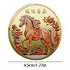Chinese New Year Coin Good Luck Collectible Coin 2026 Year Of The Horse Souvenir Blessing Keepsake Chinese New Year Luck