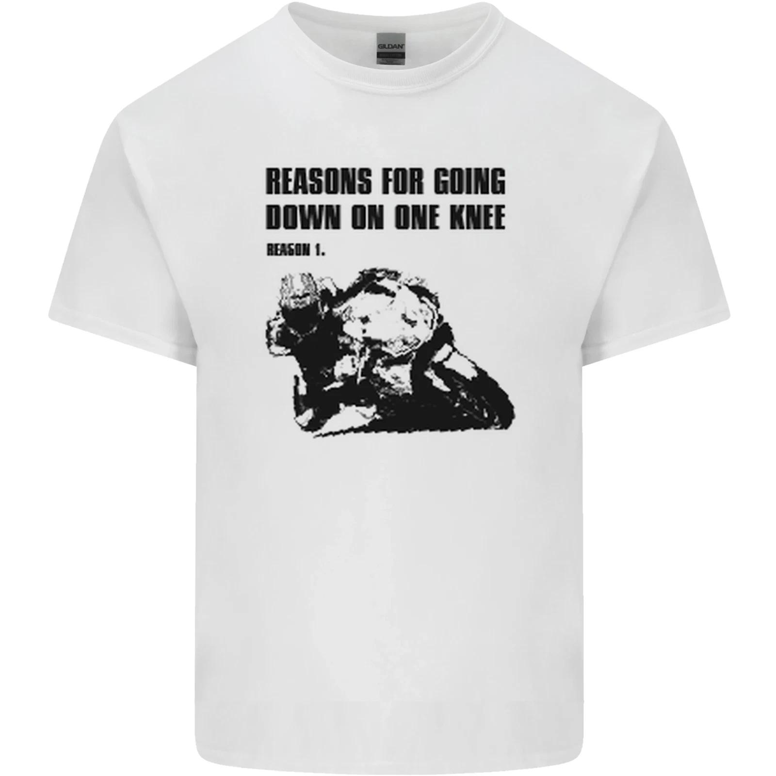 

Biker Down on One Knee Motorcycle Motorbike Kids T-Shirt Childrens XL