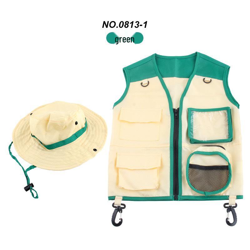 

Children s Outdoor Adventure Vest Costume for Camping, Fishing, and Role-Playing