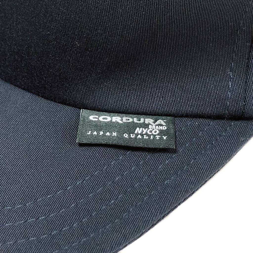 Basic Ench Cordura NYCO Flat Made with Japanese Cordura Fabric and Back Mod Coat One Size Fits and Cap, Satin, Hat, Cap, All, Black, Men's Women's