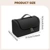 Hair Tools Travel Bag Iron Organizer Case Lightweight Portable PU Leather, for