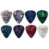Fender [8-Color Assortment] 8 Picks (1 of each color) Teardrop Medium Guitar Picks...