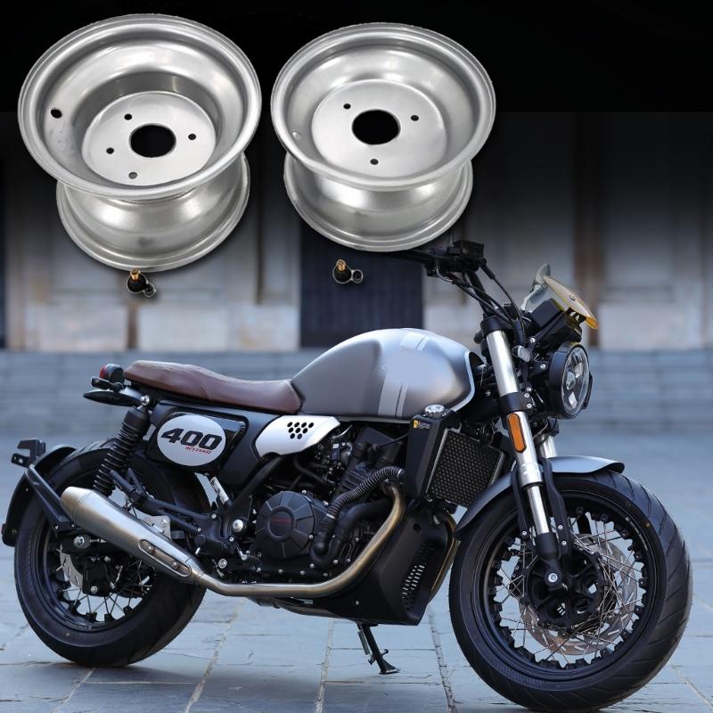 Vylepšená 8palcová železná kola s vylepšenou bezpečností a snadnou DIY instalací. Silné motocyklové pneumatiky pro písek/bláto.