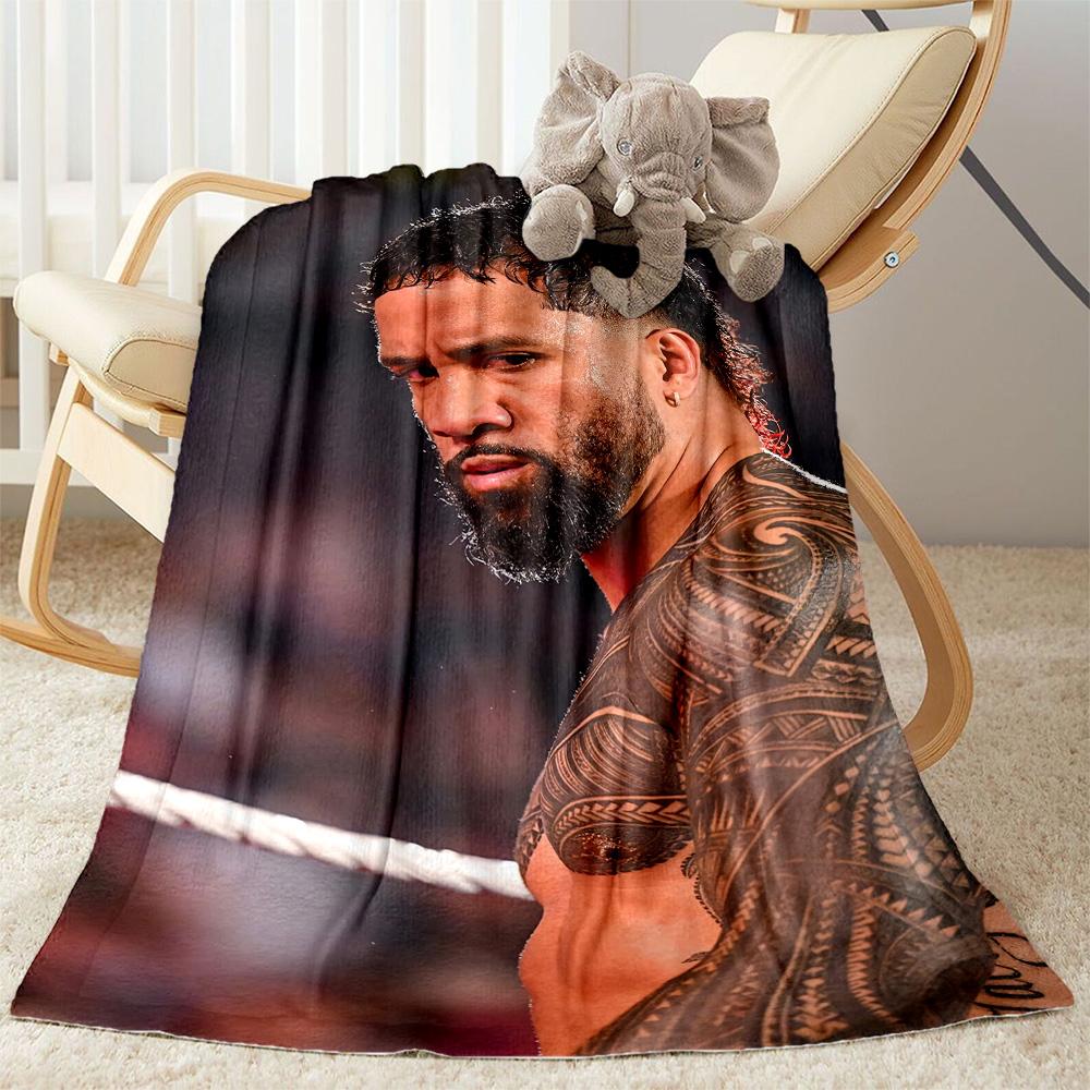 Yeet Jey Uso2 Blankets are suitable for living rooms,making them an ideal choice for outdoor travel and gifts.