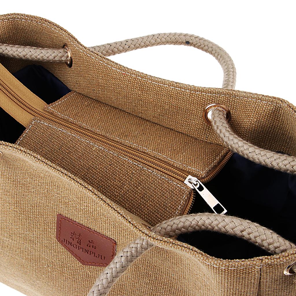 Buy Fashion Rertro Women Canvas Casual Handbags Shoulder Bags Totes