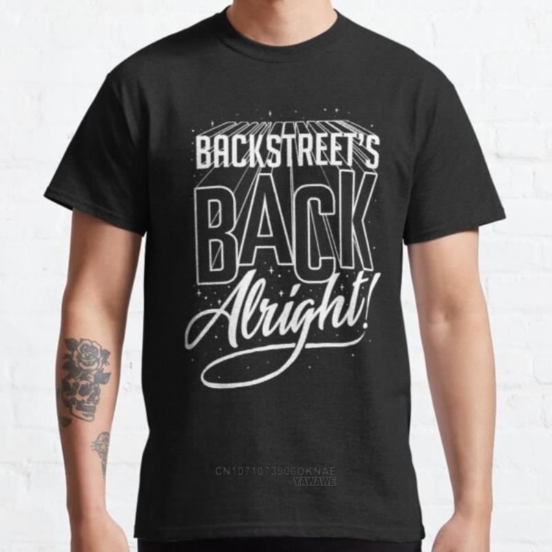 Popmusik Erinnert Zurück Backstreet Boys T-Shirt Damen Herren Vintage Porträt Klassische Grafik-T-Shirts Hip-Hop Unisex Trend Streetwear