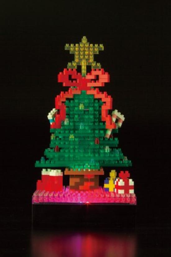 Kawada Nanoblock Großer Weihnachtsbaum 2013 NBH-058