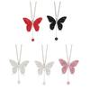 Bling Butterfly Diamond Car Accessories for Women Crystal Car Rear View Mirrors Charms Car Decoration ValentinesDay Gift