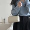 A bolsa porta-canetas versão alta da fileira * anos 90 primeira camada bolsa de mão em couro de vaca retrô simples de alta qualidade bolsa de mão feminina