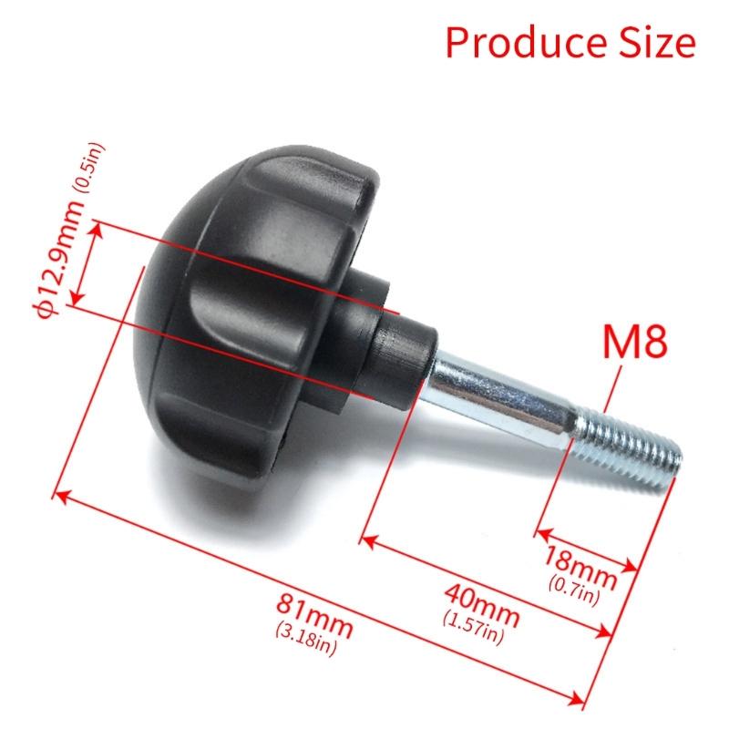 Fitness Machine Attachments Bolts Knob Pin Portables Head Hand Twisted Bolts for Adjustment