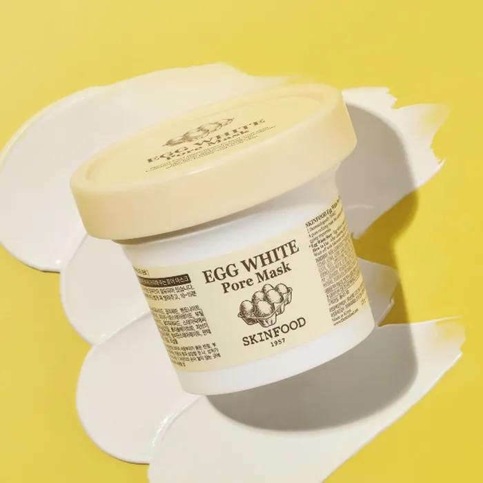 [Black Sugar Mask 15ml Free] Egg White Pore Mask 120g