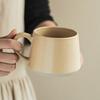 Minimalist Ceramic Coffee Mug Non-slip Bottom Pottery Drinkware Portable Retro Tea Cup  Kitchen