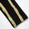 Women Sexy Long Sleeved Black Gold Mini Dress Women’s Solid Wrapping Skirt Party  Dress