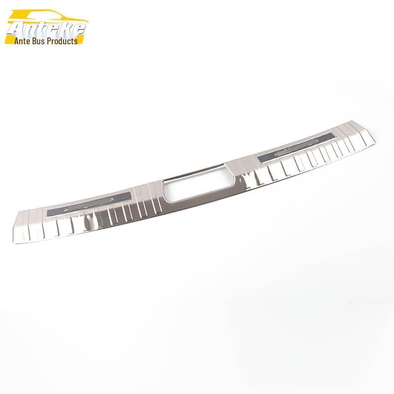

Hongguang S3 Trunk Guard Plate: Stainless Steel Tailgate Protection Pedal