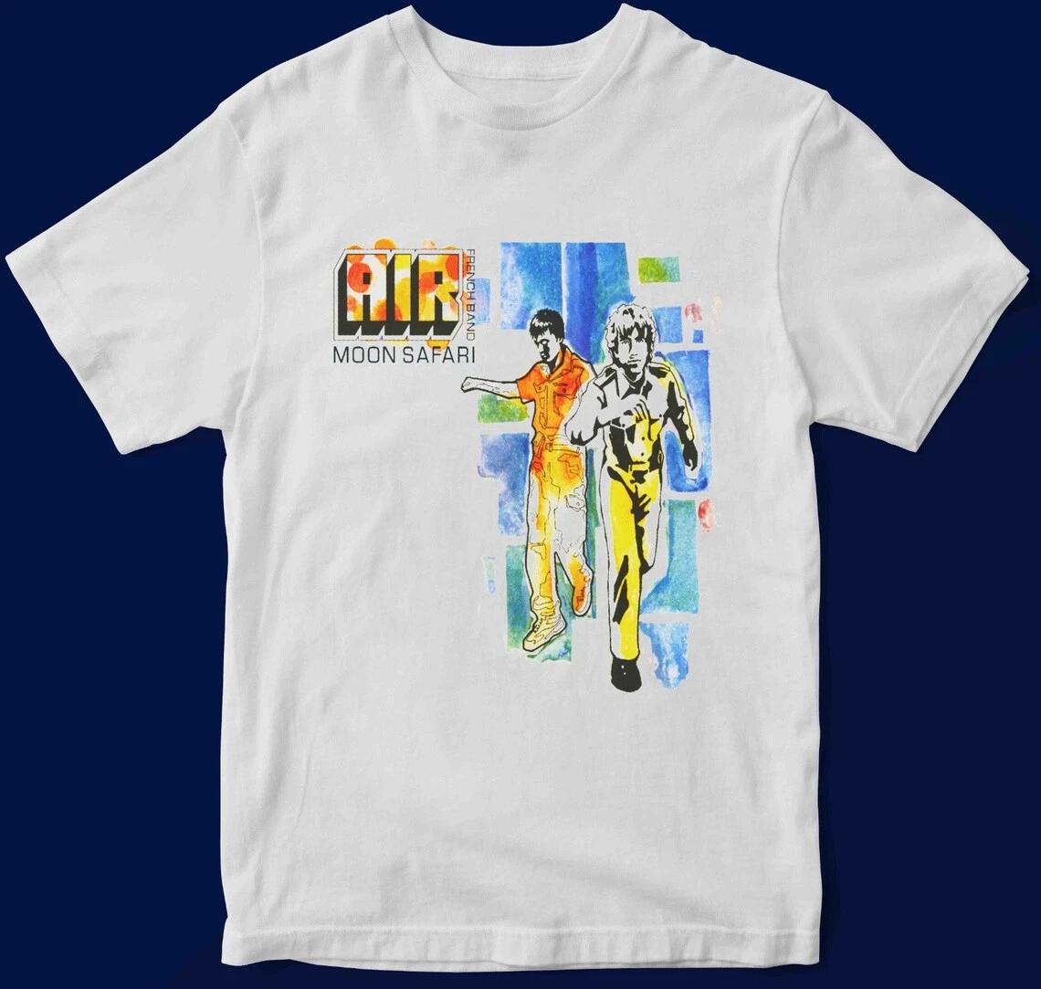AIR BAND Moon Safari Short Sleeve T T-Shirt S-5XL XL