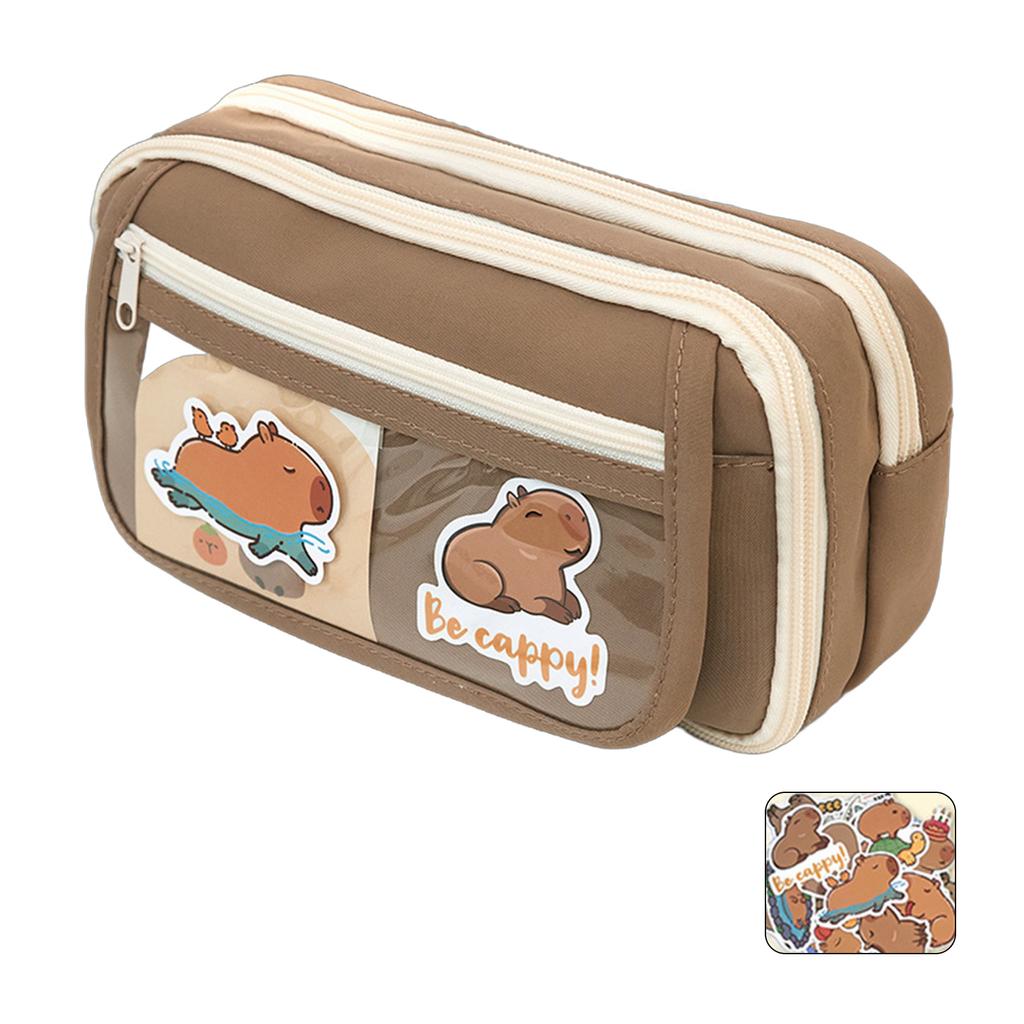 Pencil Bag Stationery Bag Pencil Case Large Capacity Pen Pouch Desk Organizers Marker Pen Case School Office Supplies