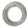 1 2 X 141 Inch Deck Drive Belt GX21833 Rubber Mowers Belt Replacement for John Deere 145 155C D140 D150 D160 L120 L130