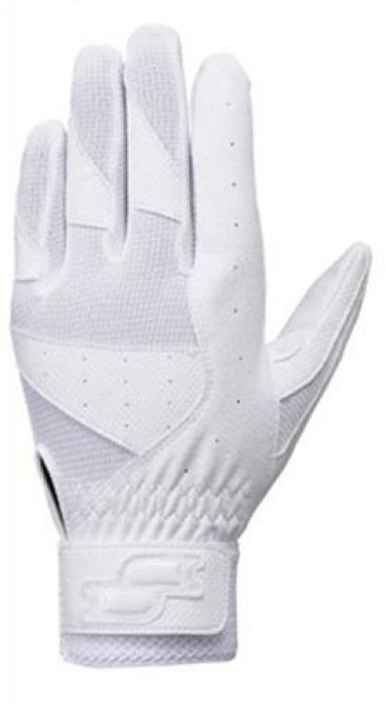 SSK Defensive Gloves White X BG112S (One Hand), White, L-R,