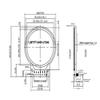1.28 Inch 4 Wire SPI Interface TFT LCD Module Color Round Screen Display Adapter PCB Board RGB 240*240 GC9A01 Drive