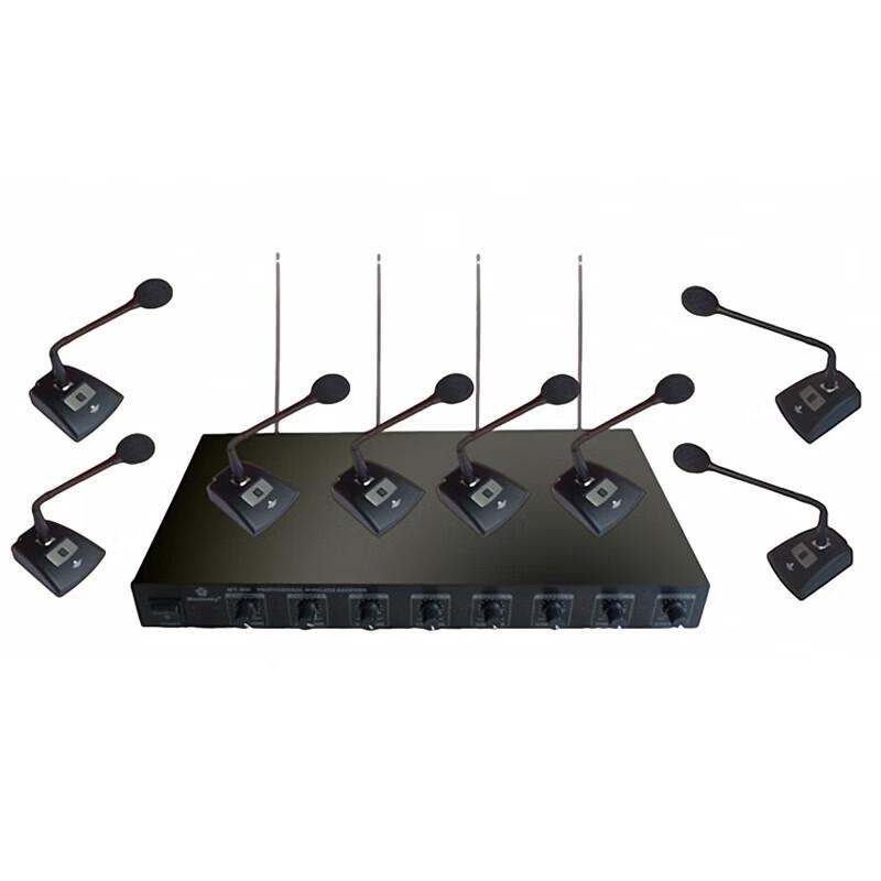 Meeteasy MT-808 Dual Wireless Conference Microphone System (CN Version)
