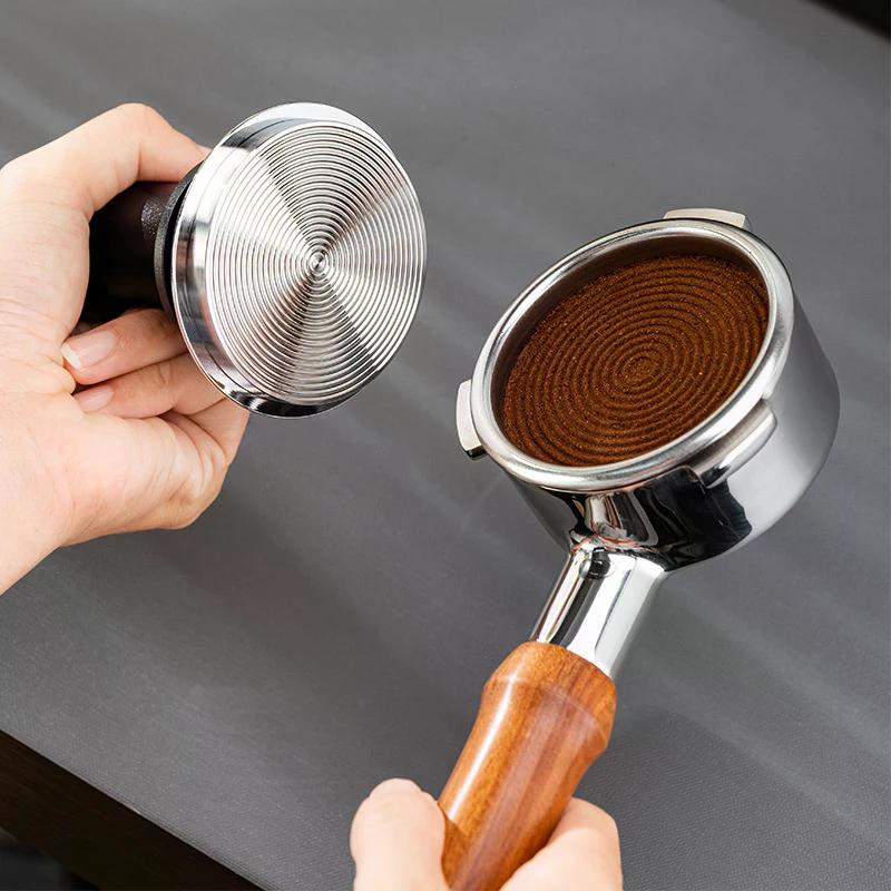 51mm 53mm 58mmEspresso Tamper Kompatibel mit Delonghi Espressokaffeemaschine Premium Barista Espresso Kaffeetamper