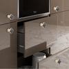 Oukali Four Leaf Zinc Alloy Furniture Mix Color Cabinet Handles Knobs