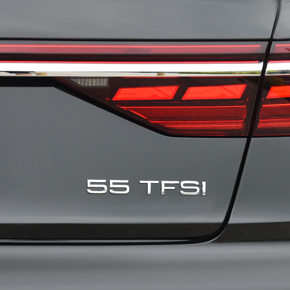 30TFSI 35TFSI 40TFSI 45TFSI 50TFSI 55TFSI 60TFSI Sline 3D ABS Adesivo Lettera Badge Posteriore Baule Auto per Decorazione Logo AUDI