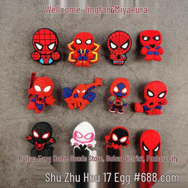 Garden Shoe Charms - Creative Cartoon Detachable Buckles for Crocs 