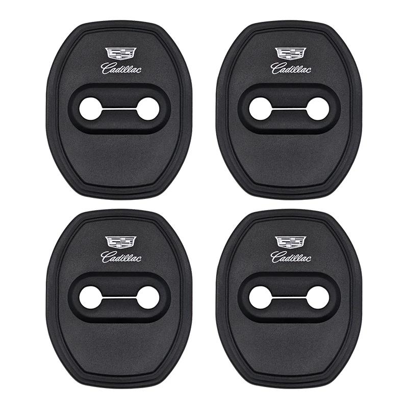 

4 шт. Силіконова захисна накладка на замок автомобільної двері Аксесуари для Cadillac ATS BLS CTS EXT SLR SRX STS XT4 XTS XT6 Escalade Deville CT