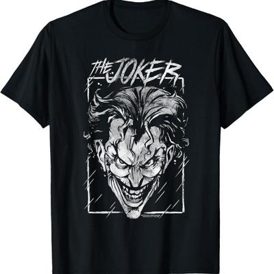 Batman Joker Sturm auf Grünem T-Shirt